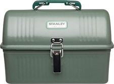 Stanley Classic Lunch Box 5L Steel Tradies Medium Hammertone Green