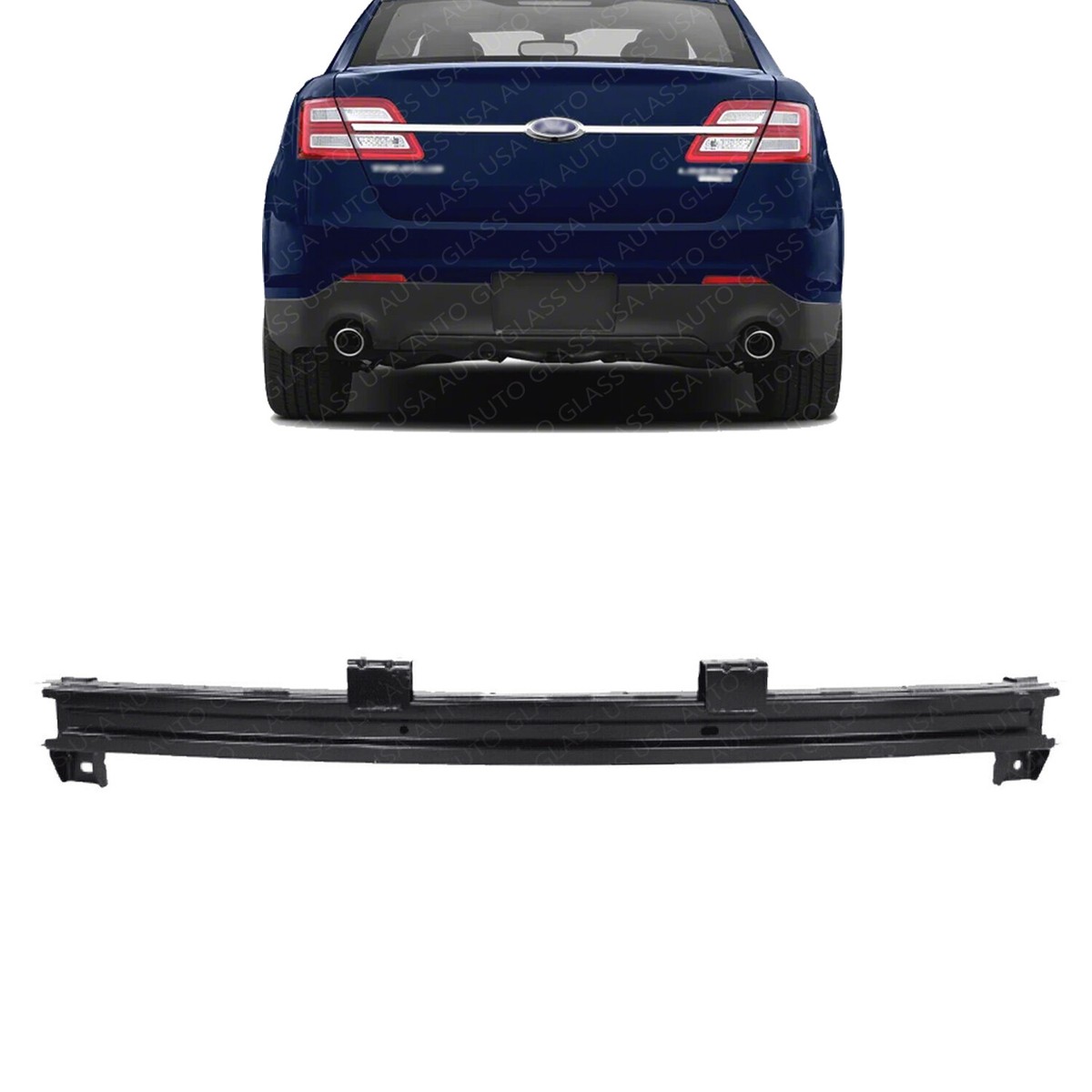 Rear Bumper Reinforcement Steel For 2011-2019 Ford Taurus / 13-16