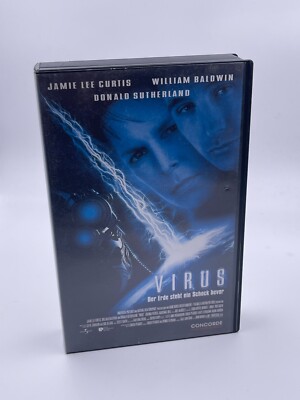 Virus VHS - Jamie Lee Curtis, William Baldwin, Donald Sutherland,Joanna Pacula
