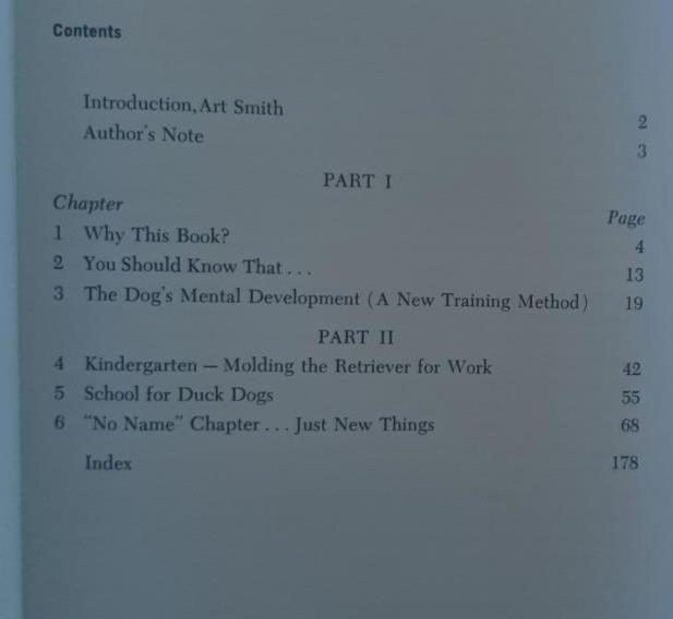 WATER DOG; Revolutionary Rapid Training Method by Richard Wolters (1964