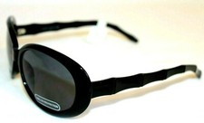 ANN TAYLOR BAMBOO FINISHED SUNGLASSES: BLACK