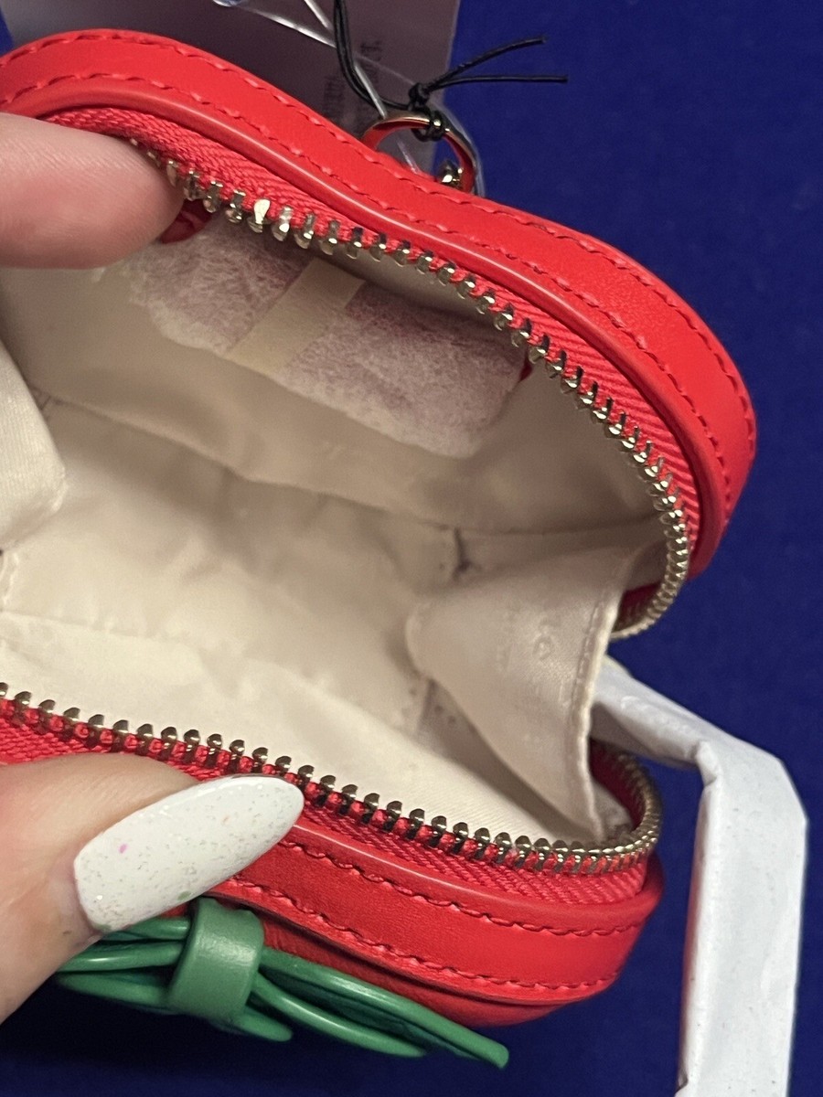 Kate Spade KG649 Strawberry Dreams Coin Purse Keychain HTF NEW | eBay