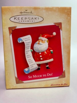 Hallmark Keepsake So Much to Do! NIB 2004