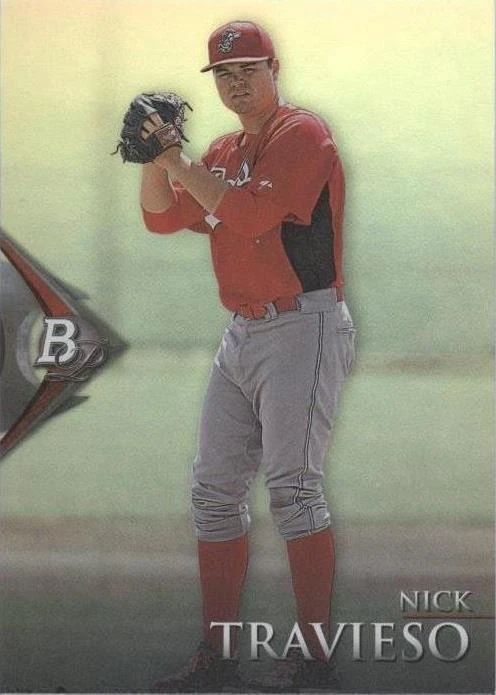 2014 Bowman Platinum - Nick Travieso #BPP99