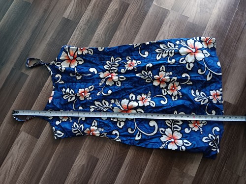 Vintage Hilo Hattie Damengröße 14 ärmellos mehrfarbig Blumenmuster Kleid - Bild 18 von 21