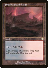 MTG Shadowblood Ridge Retro Frame  - The Brothers' War Commander #199