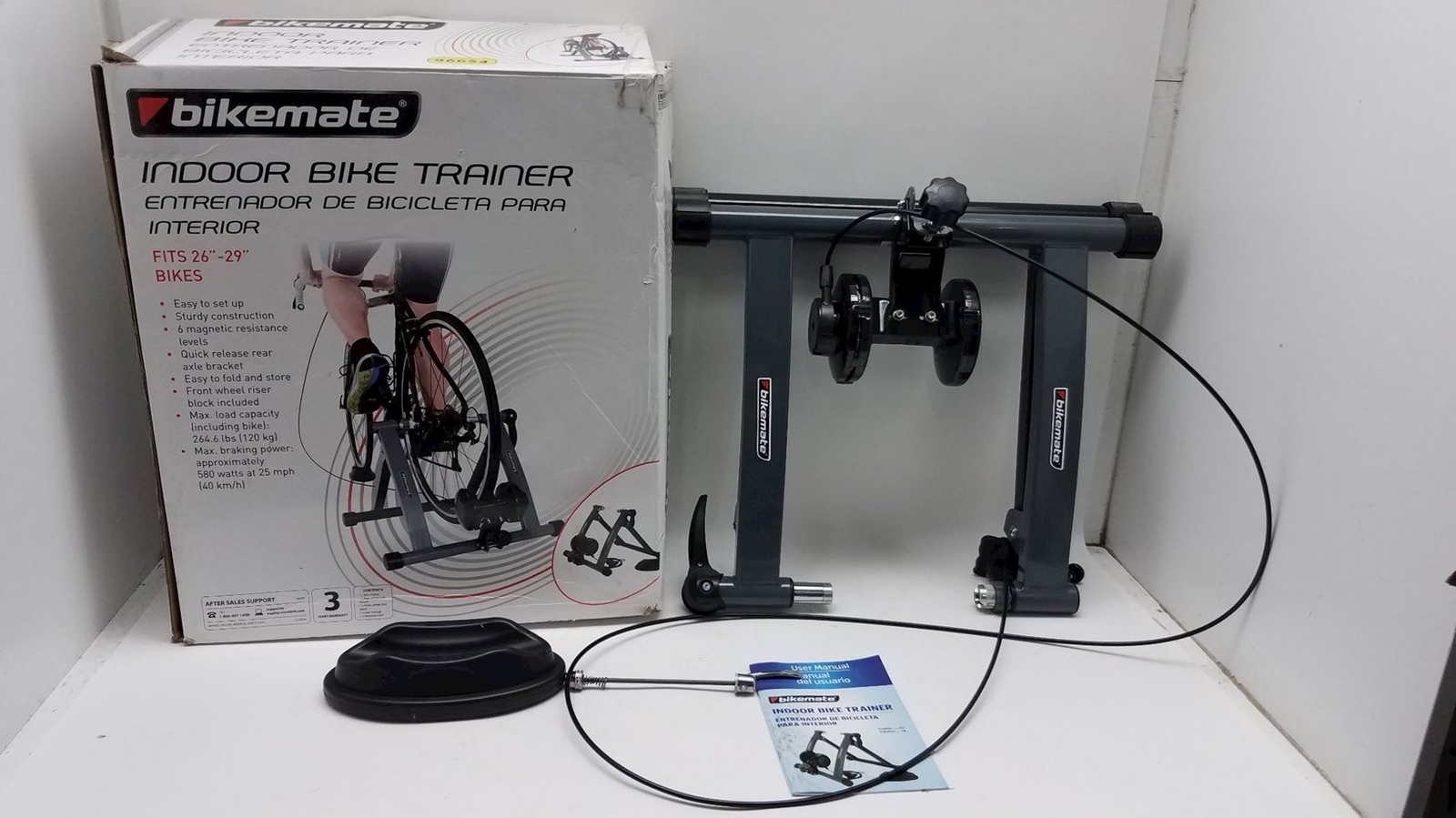 BIKEMATE Indoor Bike Trainer eBay