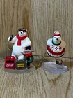 2 VTG Coca-Cola Polar Bear Christmas Ornaments 1994 & 1996 Holiday Decor