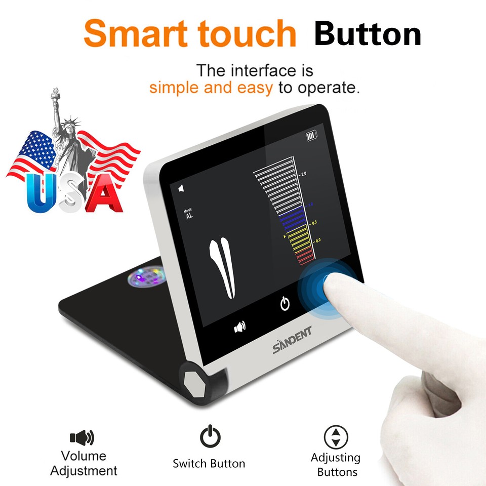 Dental lcd touch screen endo apex locator measuring root canal finder