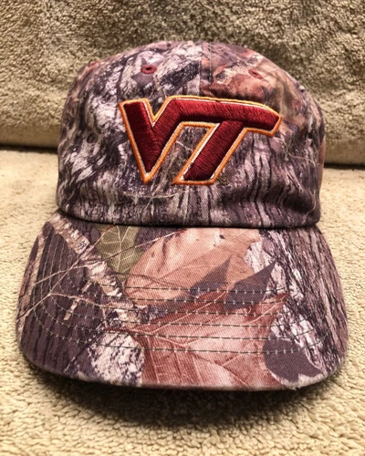 Camouflaged Baseball Cap VT - Captivating Headwear - Great for hunting - Fishing