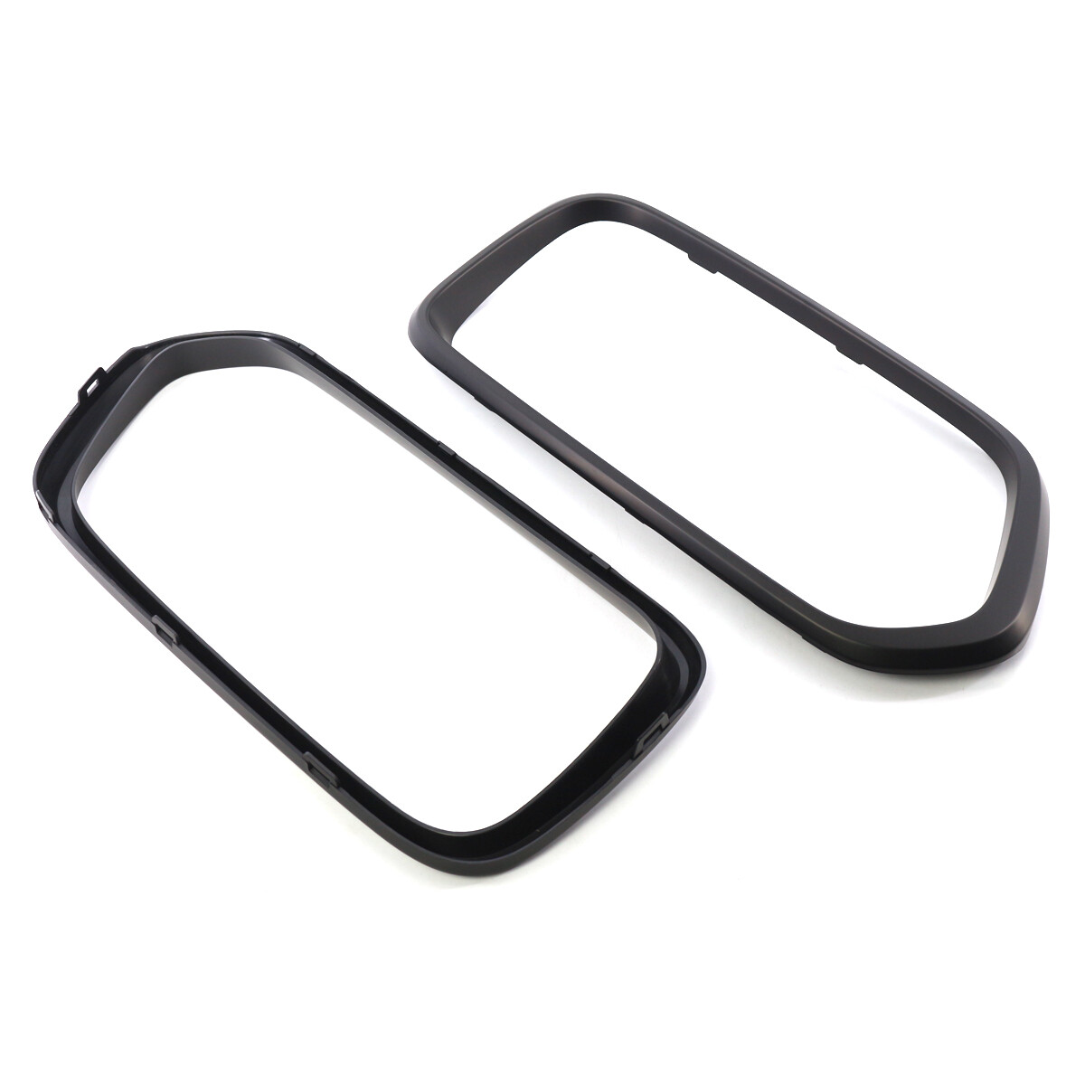 For BMW F39 X2 20182021 Matte Black Car Front Bumper Grill Frame Trim