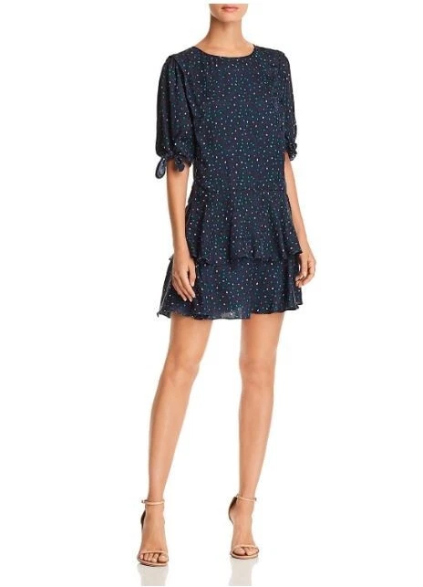 Rebecca taylor speckled dot best sale dress