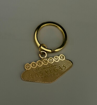 Las Vegas Nevada Schlüsselanhänger Souvenir Schlüsselanhänger gold