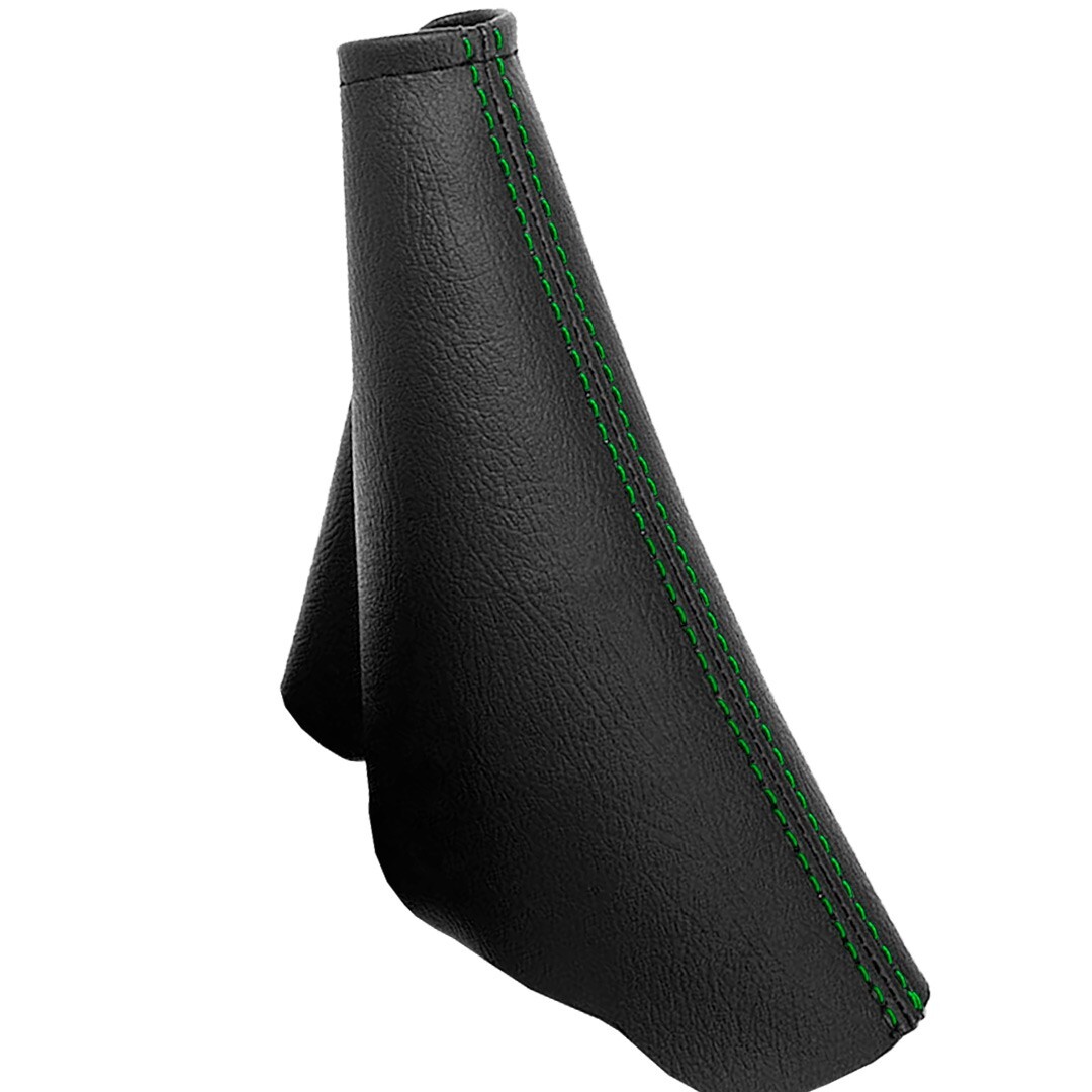 E Brake Boot Cover Leather for Mazda Miata MX5 20142019 Green Stitch