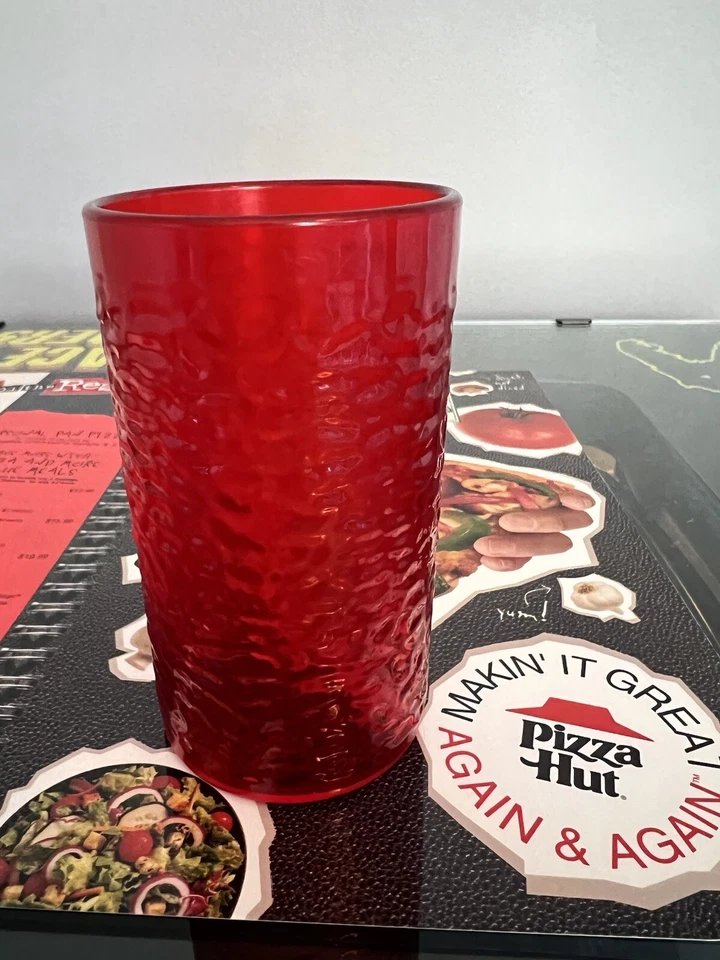 (4) Pizza Hut Cups, 12oz Cups, Retro Fast Food Collectible Memorabilla - Image 3 of 4