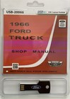 1966 Ford Truck Shop Manual (Usb)