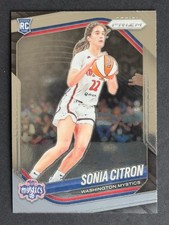 2025 Panini Prizm WNBA Rookie #122 - Sonia Citron RC - Washington Mystics