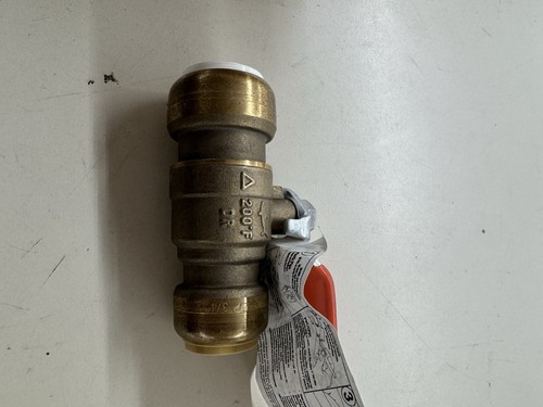 SharkBite 3/4 in Push-to-Connect Transition Ball Valve 25550LF Pex Copper PVC