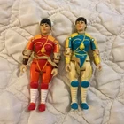 GI Joe Capcom Street Fighter 2 Chun Li Loose Action Figure 1993 Vintage Lot