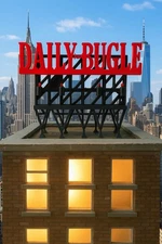 1:12 Scale Daily Bugle billboard Diorama For Rooftop  Display