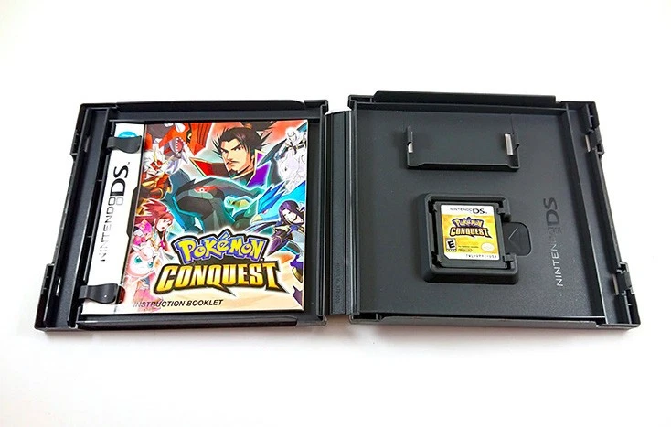 Pokemon Conquest - Nintendo DS 2012 - CIB - Probado, Funcionando, Estuche y Manual Foto 2 de 4