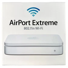 Apple AirPort Extreme A1301 802.11n Wi-Fi Base Station Router Open Box Complete