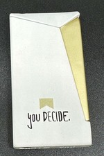 Marlboro Feuerzeug Marlboro Light You Decide Werbung Reklame