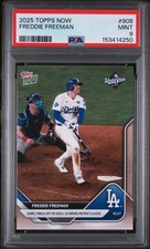 2025 Topps Now Freddie Freeman #908 DODGERS WS CLASSIC PSA MINT