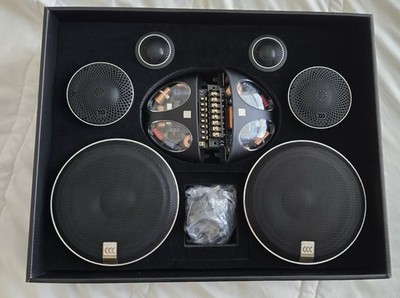 Morel Hybrid 63 6.5in 3-Way Speaker Component Speaker System CDM700 Car Audio