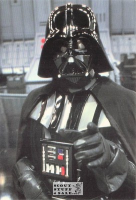 Star Wars Postcard, Darth Vader, by Classico San Francisco #105-508