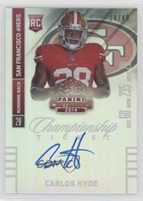 2014 Panini Contenders Championship Ticket 24/49 Carlos Hyde #208 Auto 0af