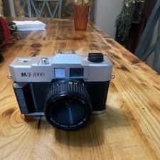 MII-1000 35mm Film Camera Auto IR Focus 50mm Lens Black Silver