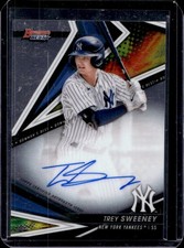 2022 Bowman's Best Trey Sweeney Auto #B22-TS Yankees