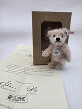 🐻 Steiff Club Edition 2003 Miniature Teddy Rosé - Original box and Certificated