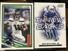 Jaxon Smith-Njigba 2025 Panini Score #5 Throw Backs & #185 Base Card