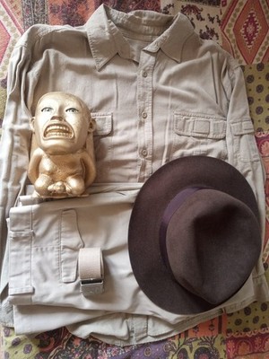Indiana Jones Akubra Heritage Collect Feder Deluxe Gr. 60, Kostüm, Idol, Holst