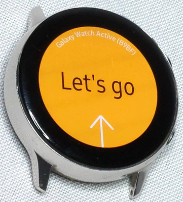 Samsung Galaxy Watch Active Silver SM-R500 Silver No Band   Tested