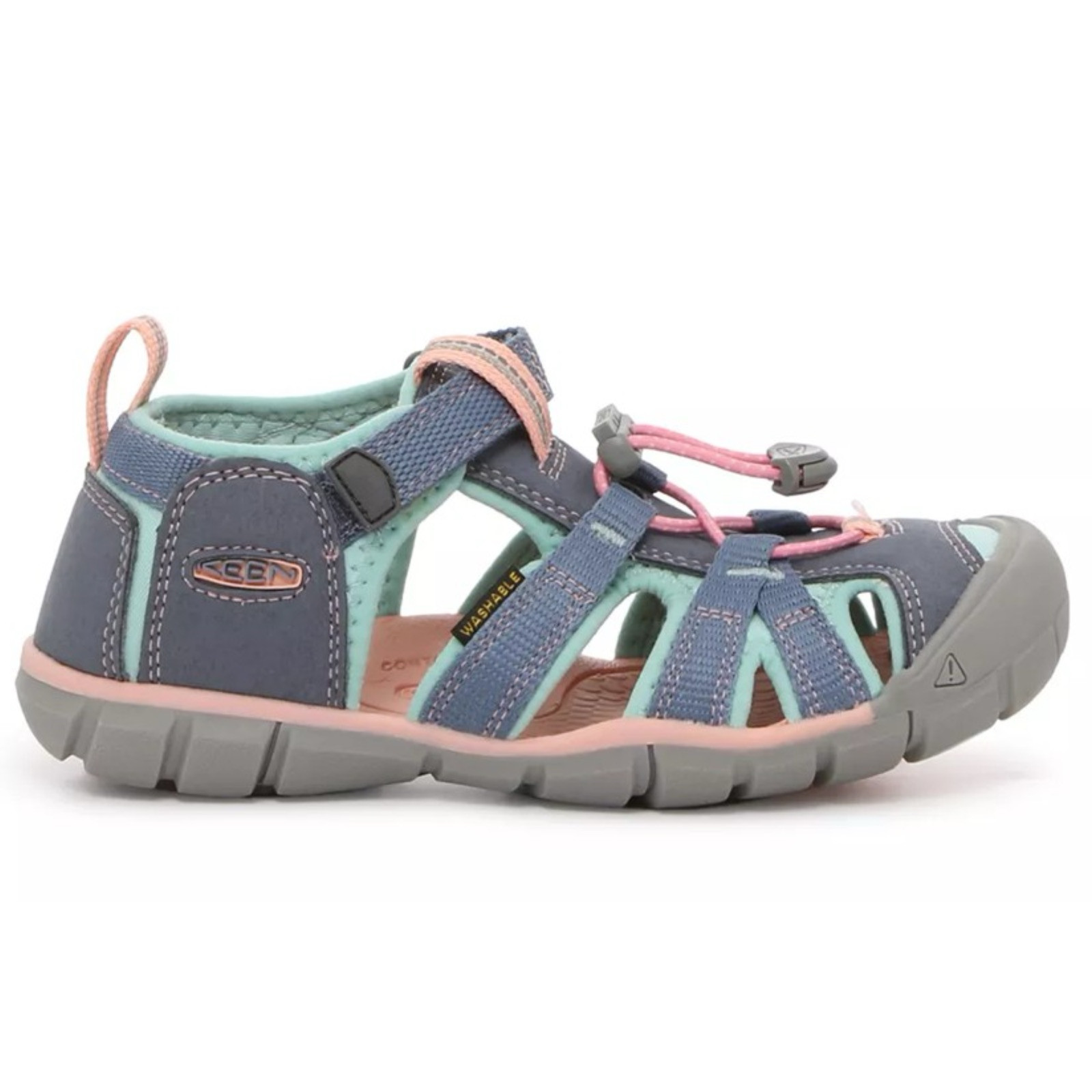 Scarpe sandali sportivi Keen CNX blu rosa pull on lavabili donna taglia 4 (vedi foto)