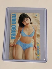Yuko Ogura Japanese Telephone Card Phone Card QUO Card Tosho Card Teleca