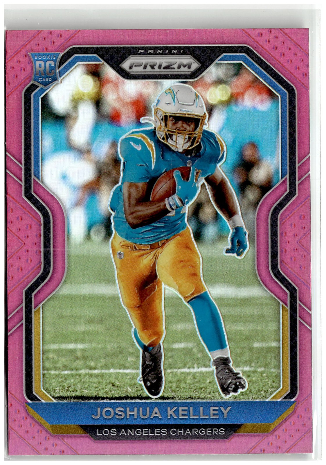 2020 Panini Prizm #326 Joshua Kelley RC Rookie Prizm Pink A1265