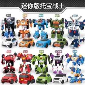 Tobao Brothers Car God Tobot Transformable Car X Robot  Toy Model