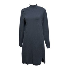 Abercrombie & Fitch Sweater Dress Women’s Large Black Mock Neck Long Sleeve