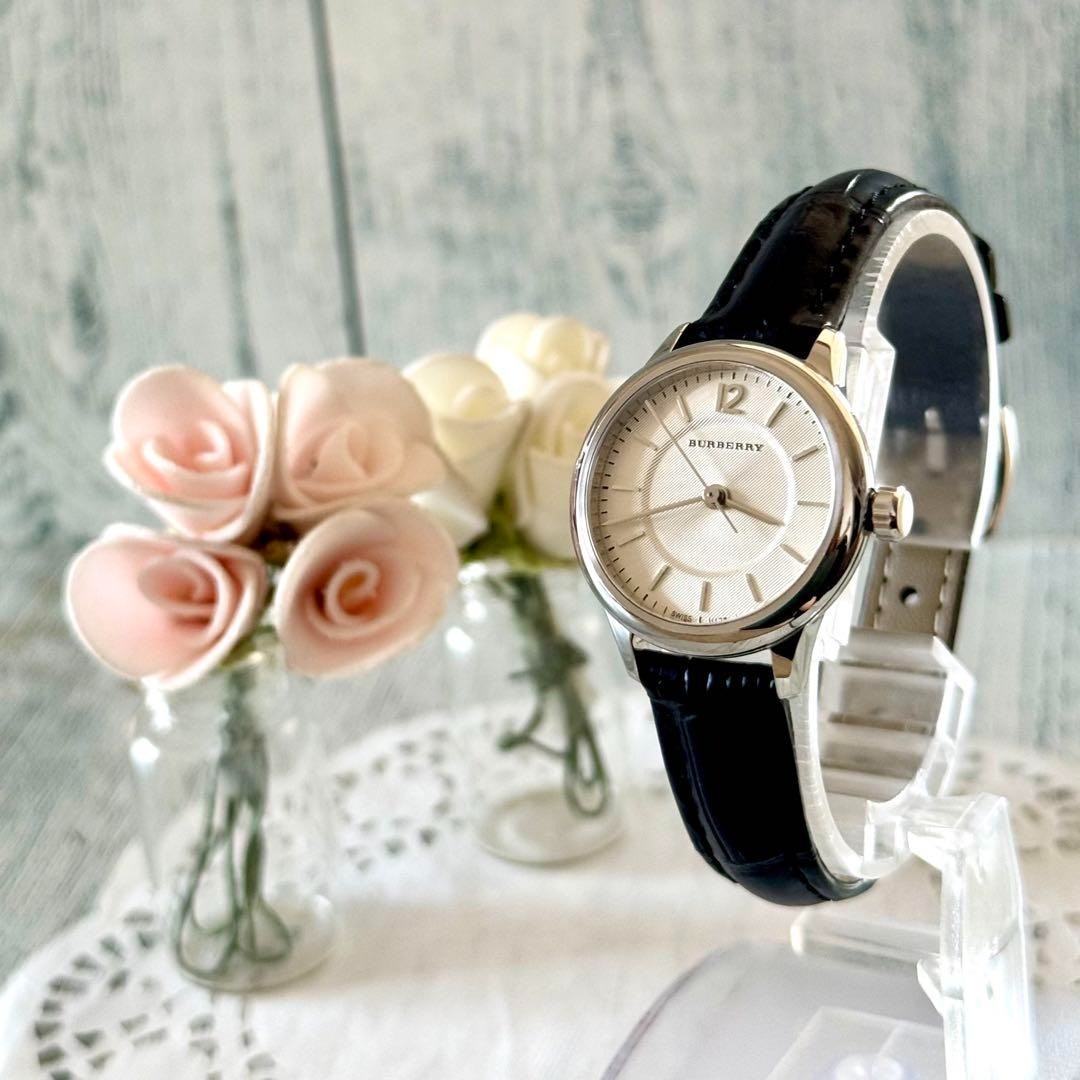 BURBERRY watch BU10200 silver Used | eBay