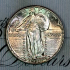 * 1930-P * SOLID+ GEM BU MS STANDING LIBERTY QUARTER * FROM ORIGINAL COLLECTION
