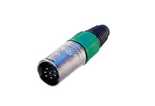 Neutrik NC7MX 7-Pin XLR Male Connector, Nickel