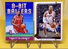Tracy McGrady 8-Bit Ballers + Base 2025-26 Topps NBA #8B-27 Houston Rockets