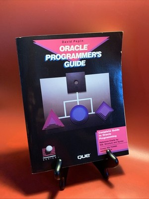 Rare ~ Oracle Programmer s Guide Que ~ Complete Guide To Oracle Programming 1989