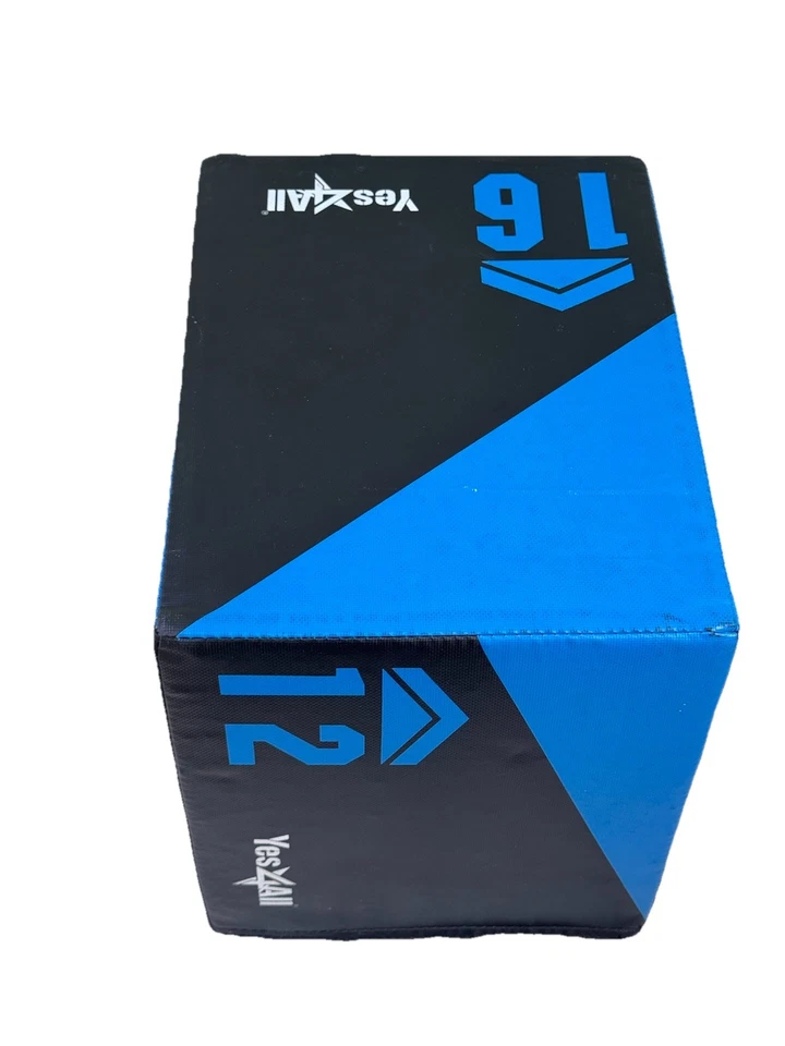 Yes4All Soft 3 em 1 - 16" X 14" X 12" caixa de salto piométrica de espuma exercício de treino  - Imagem 4 de 4