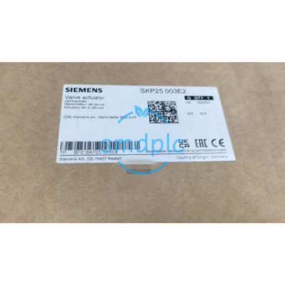 The new SKP25.003E2 Siemens actuator is suitable for gas valve burners 