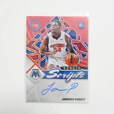 2021-22 Panini Mosaic Rookie Scripts Jamorko Pickett #RS-JPI Auto